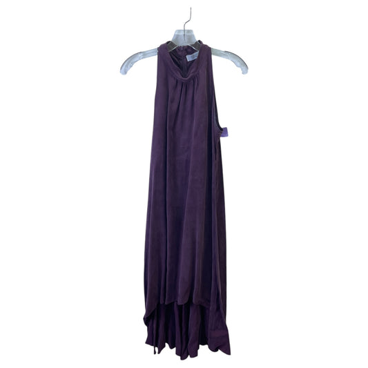 Dress Casual Midi By Lola&Sophia In Maroon, Size:M