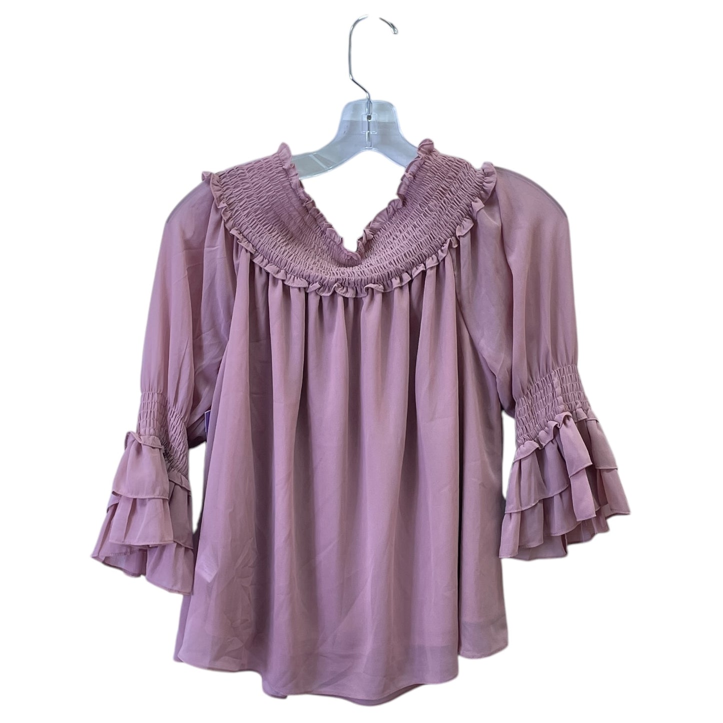 Top Ls By Vici In Mauve, Size:S