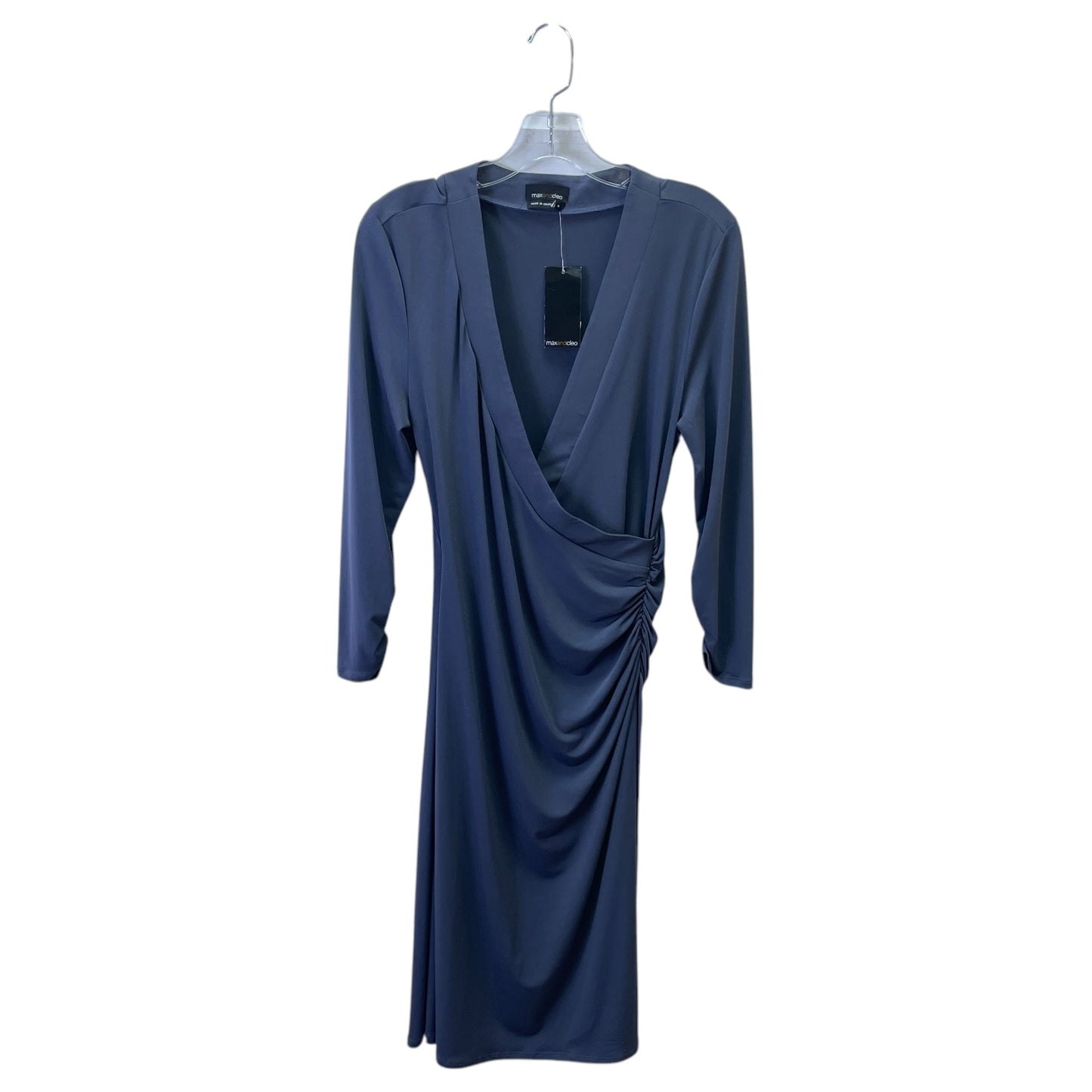 Dress Casual Midi By Max And Cleo In Grey, Size:M