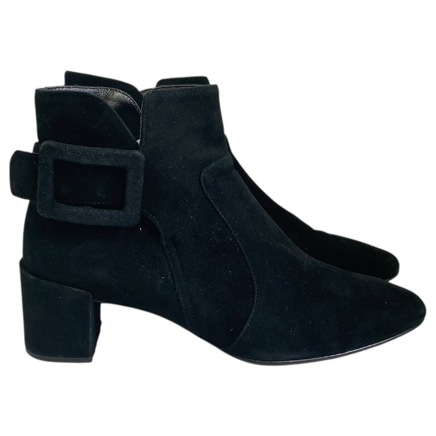 BOOTS DESIGNER by ROGER VIVIER in BLACK, Size:6.5