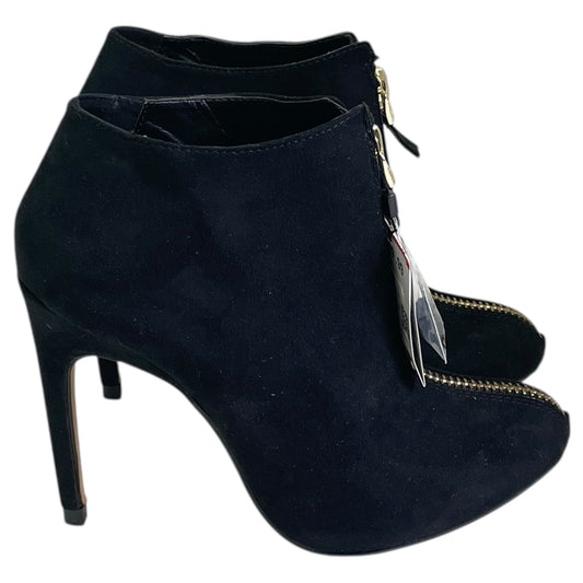 BOOTS ANKLE HEELS by ZARA BASIC in BLACK, Size:6.5