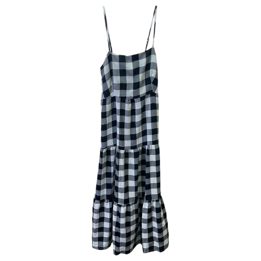 Dress Casual Midi By paper heart dresses In Black & White, Size:Xs