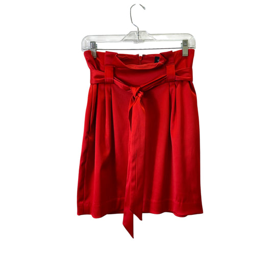 Skirt Mini & Short By Express In Red, Size:6