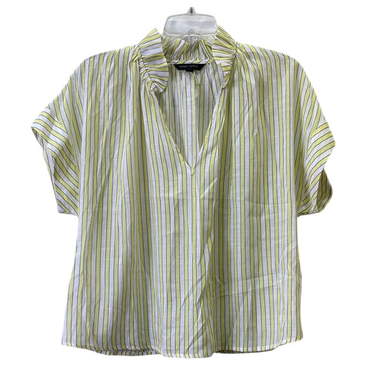 Top Ss By Banana Republic In Yellow, Size:M