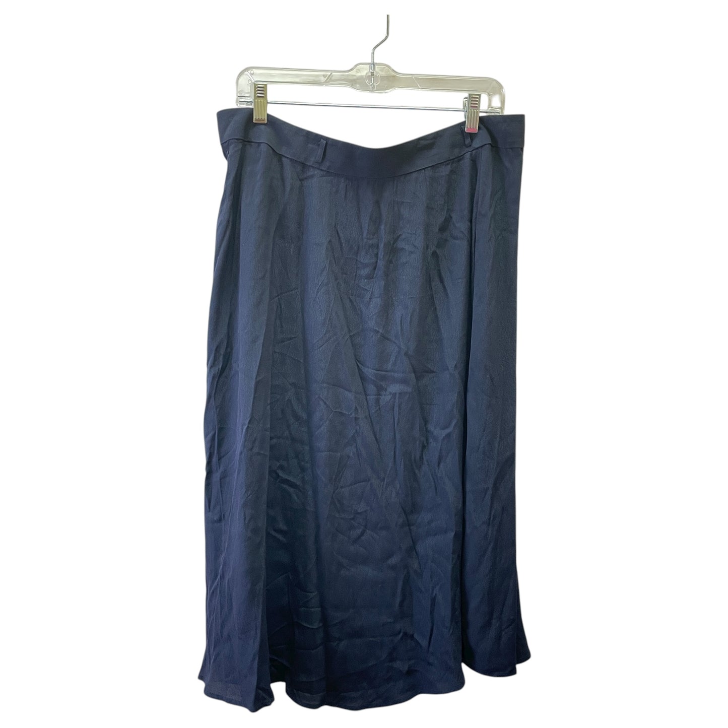 Skirt Midi By Talbots In Blue, Size:16