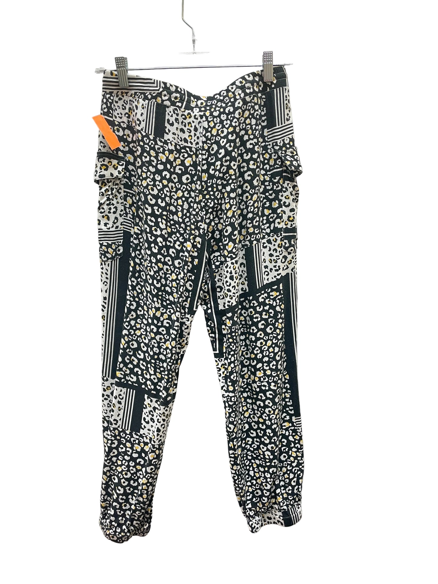 Pants Cropped By MAGD & PYE In Black & White, Size:4
