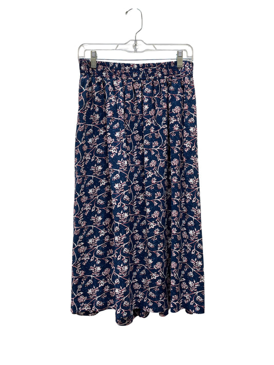 Skirt Maxi By Croft And Barrow In Blue, Size:S