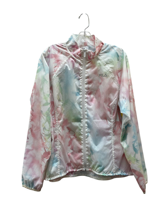 Athletic Jacket By Fila In Multi, Size:Xl