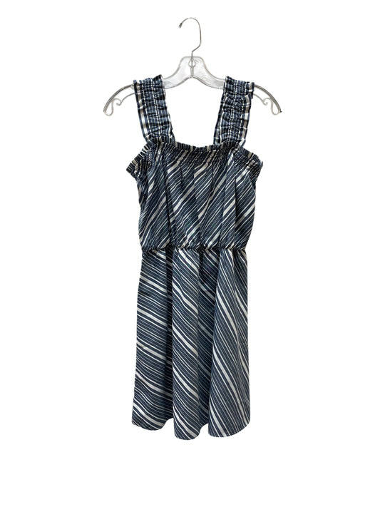 Dress Casual Short By Socialite In Blue & White, Size:S