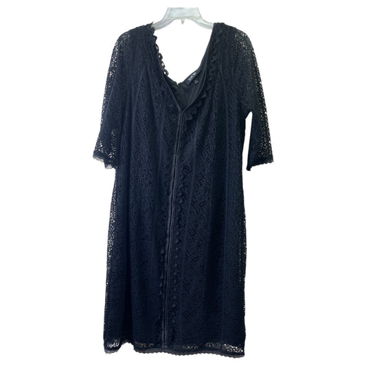 Dress Party Short By Lane Bryant In Black, Size:2X