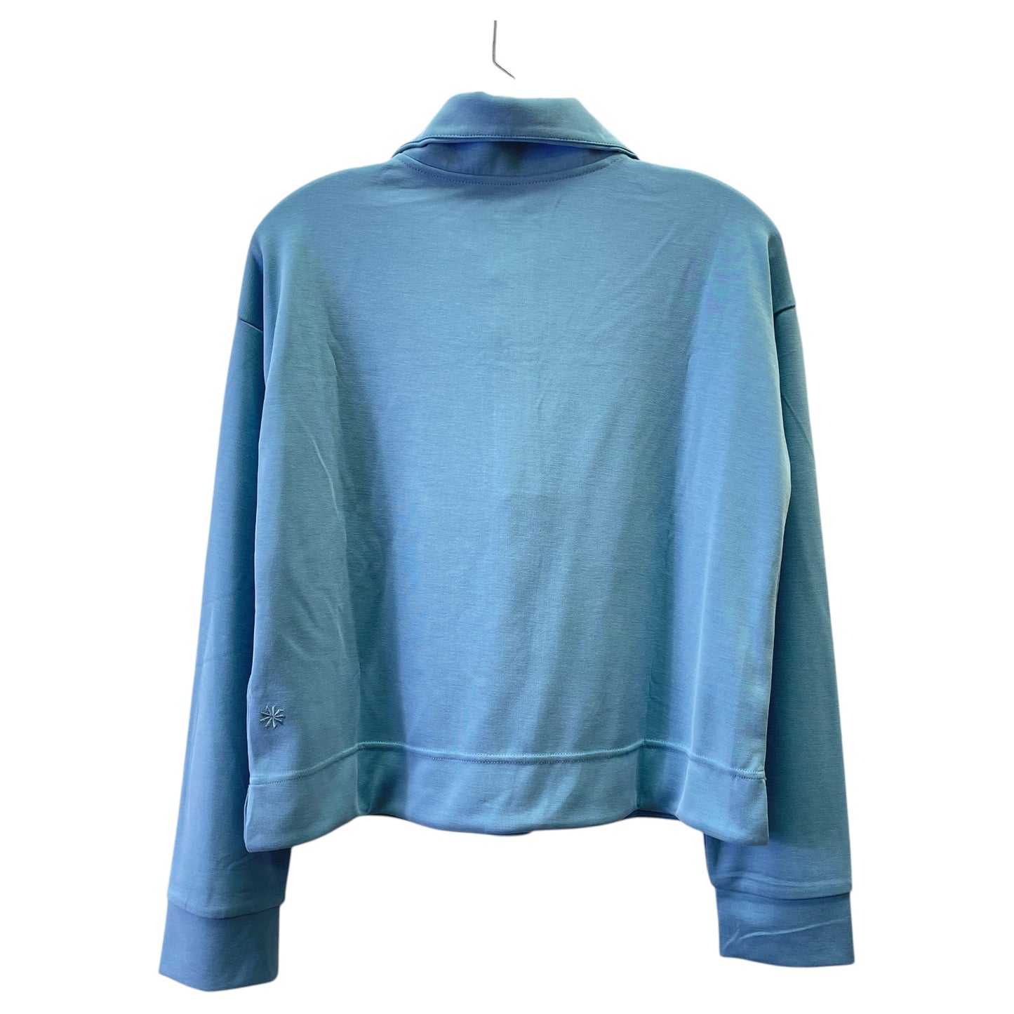 Athletic Top Ls Collar By Athleta In Blue, Size:S