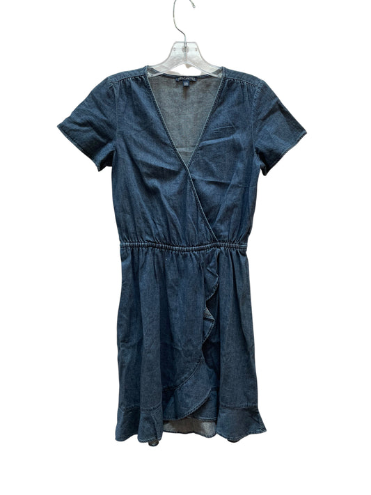 Dress Casual Short By Mercantile In Blue Denim, Size:Xxs