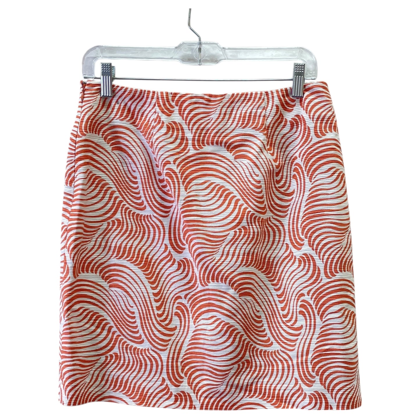 Skirt Mini & Short By Ann Taylor In Orange, Size:4