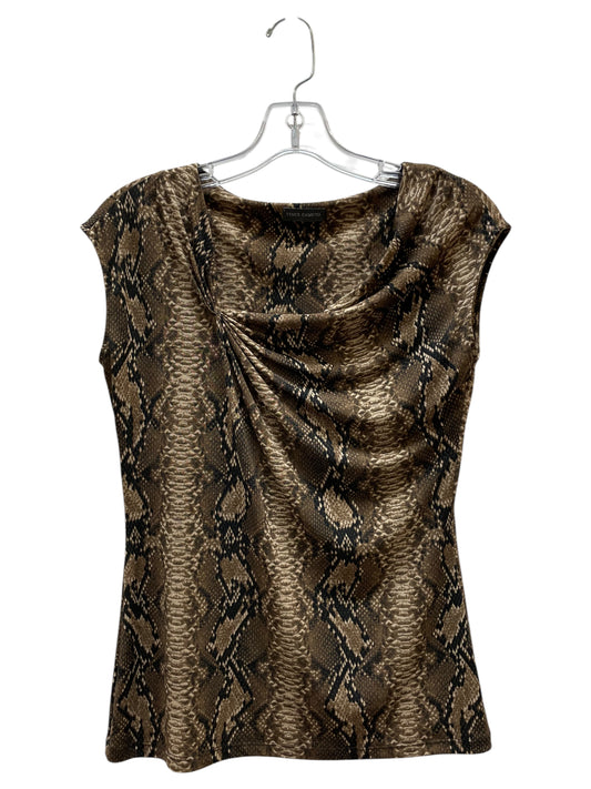 Top Sleeveless By Vince Camuto In Brown, Size:S