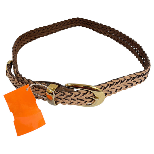 Belt Bag Leather By CAPEZIO In Taupe, Size:Medium