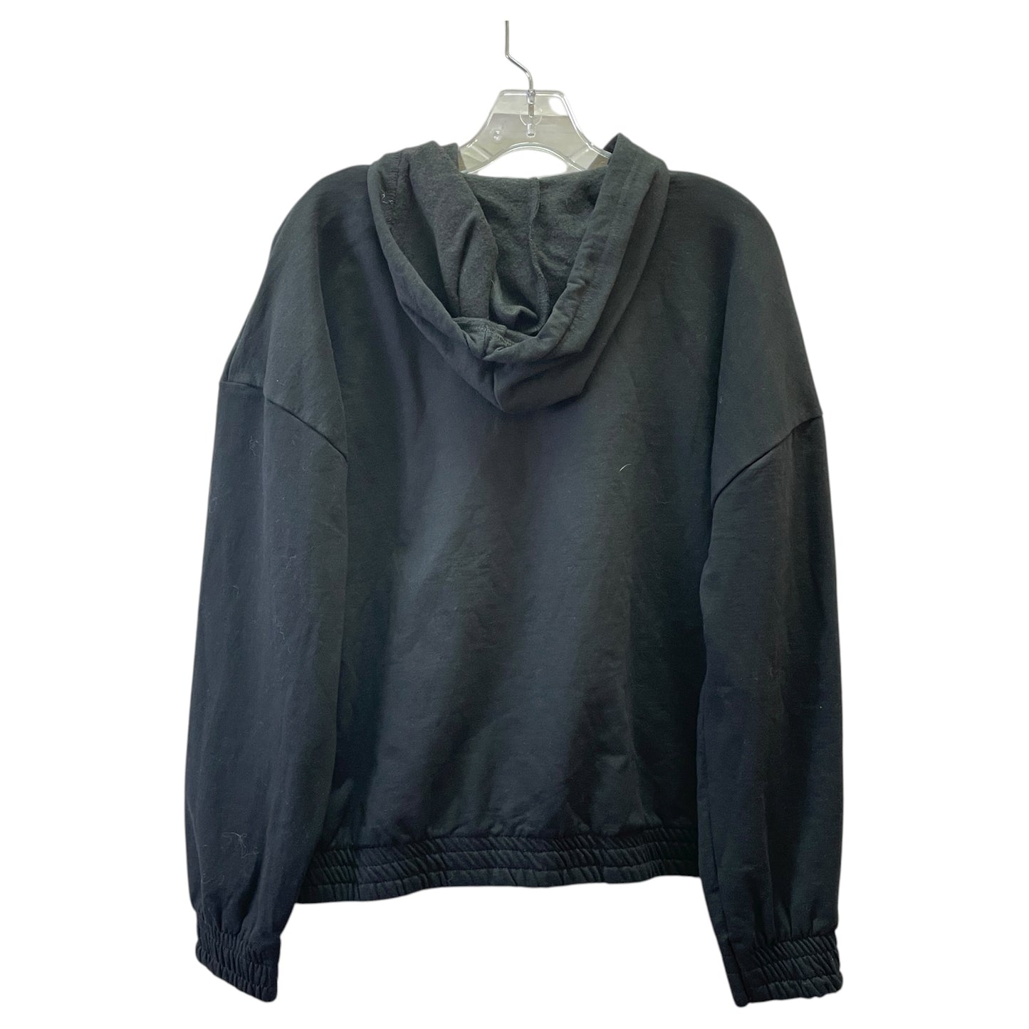 Athletic Sweatshirt Hoodie By Bebe In Black, Size:3X