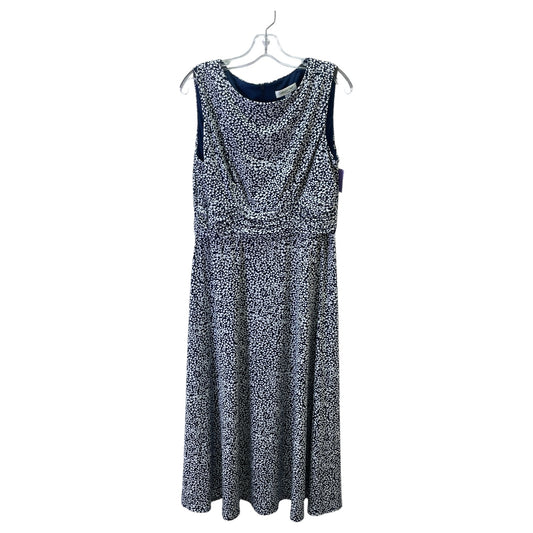 Dress Casual Maxi By Coldwater Creek In Blue, Size:14