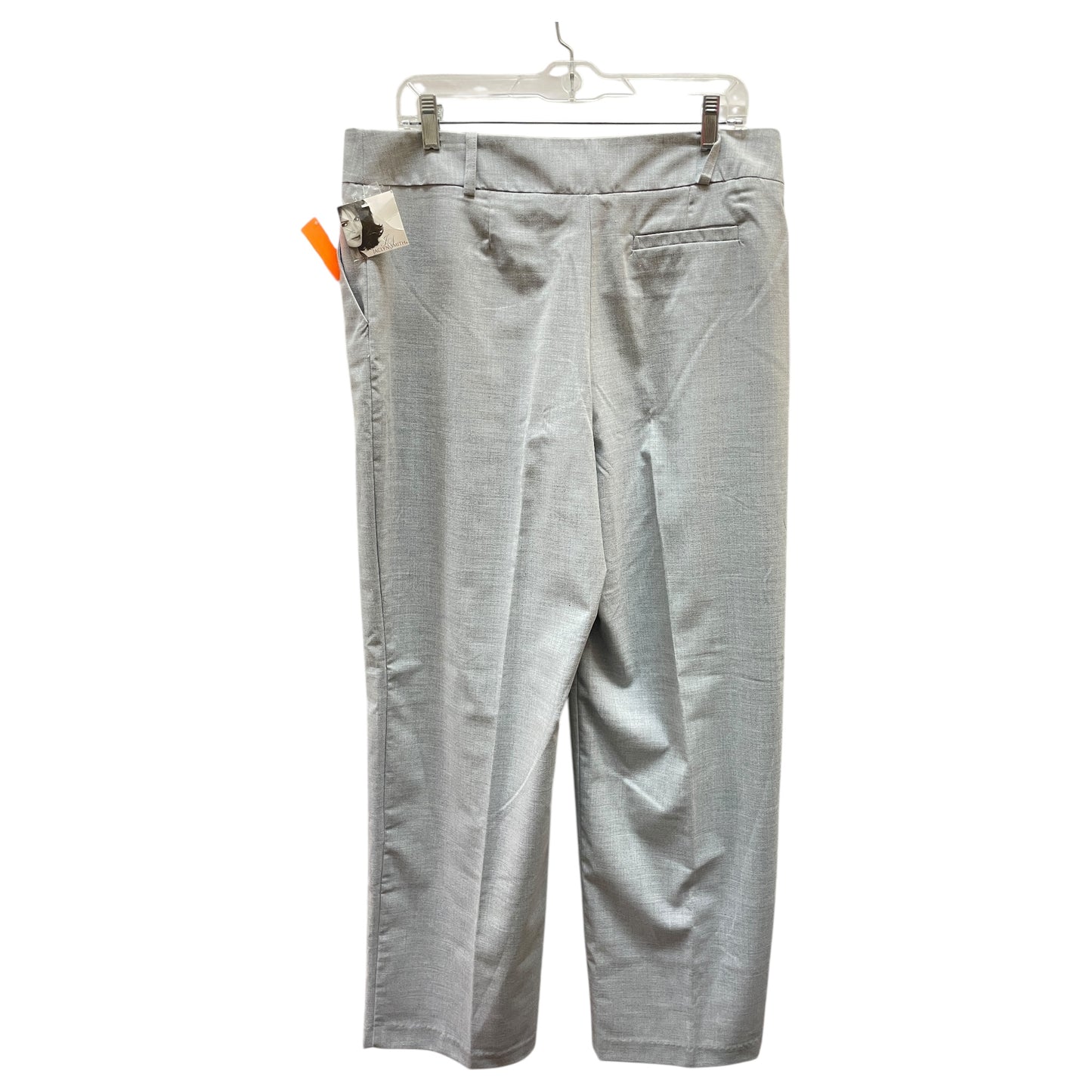 Pants Dress By Jaclyn Smith In Grey, Size:14