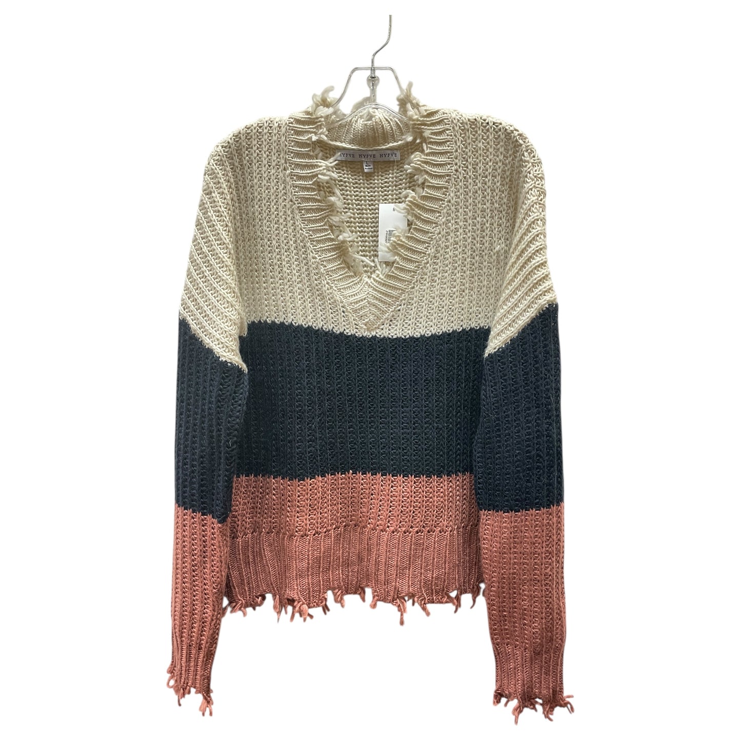 Sweater By Hyfve In Black & Brown, Size:L