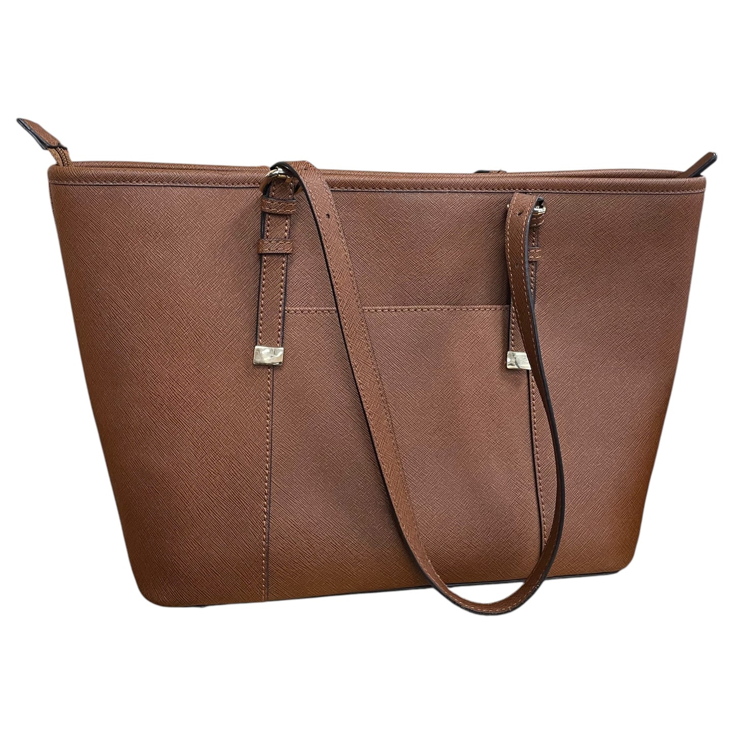 Handbag By Calvin Klein In Brown, Size:Medium