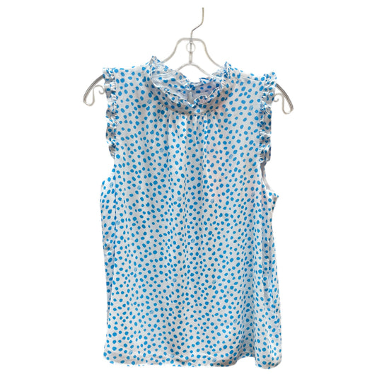 Top Sleeveless Designer By Lilly Pulitzer In Blue, Size:S