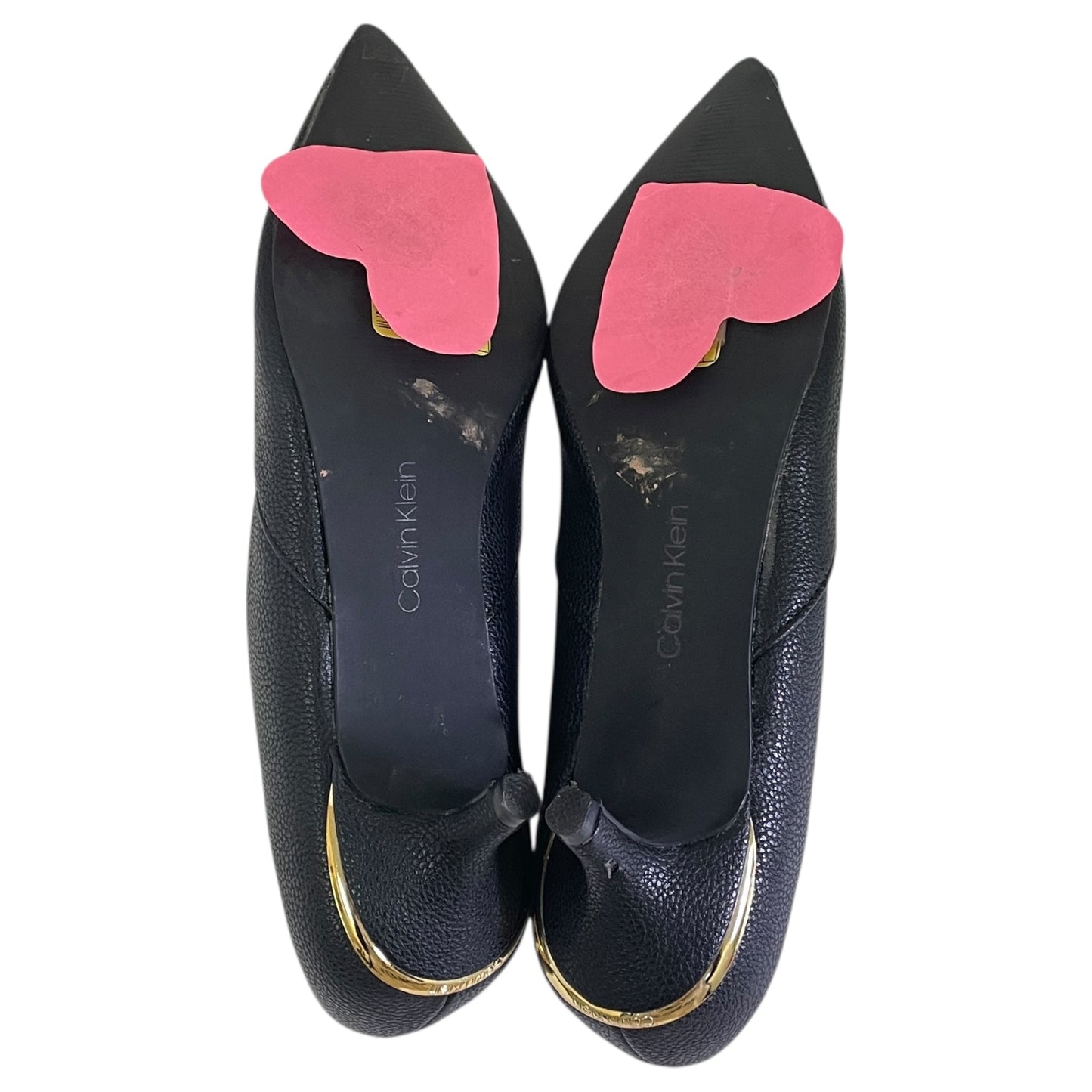 Shoes Heels Kitten By Calvin Klein In Black, Size:6