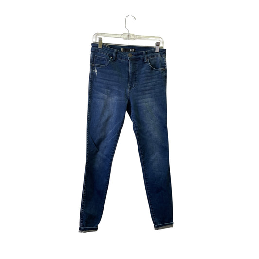 Jeans Skinny By Kut In Blue Denim, Size:6