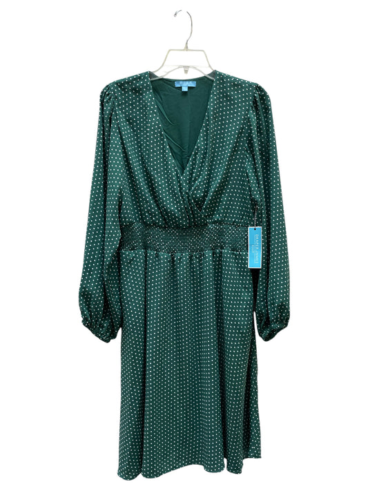 Dress Casual Maxi By Draper James Rsvp In Green & White, Size:L