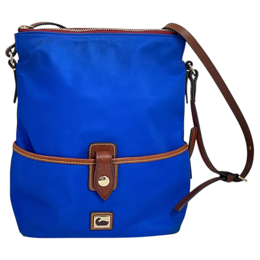 Crossbody Designer By Dooney And Bourke In Blue, Size:Medium