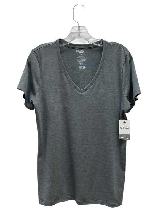 Top Ss Basic By Nine West In Grey, Size:M