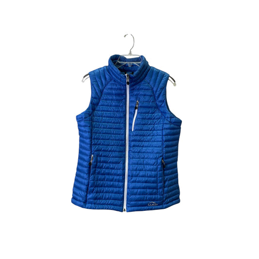 Vest Puffer & Quilted By L.L. Bean In Blue, Size:M