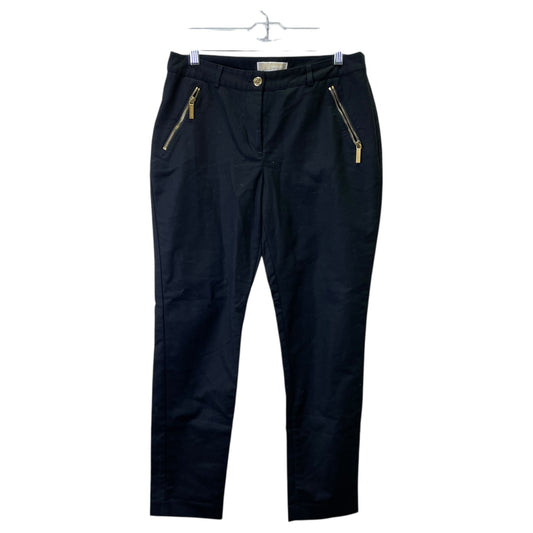 Pants Designer By Michael Kors In Black, Size:8