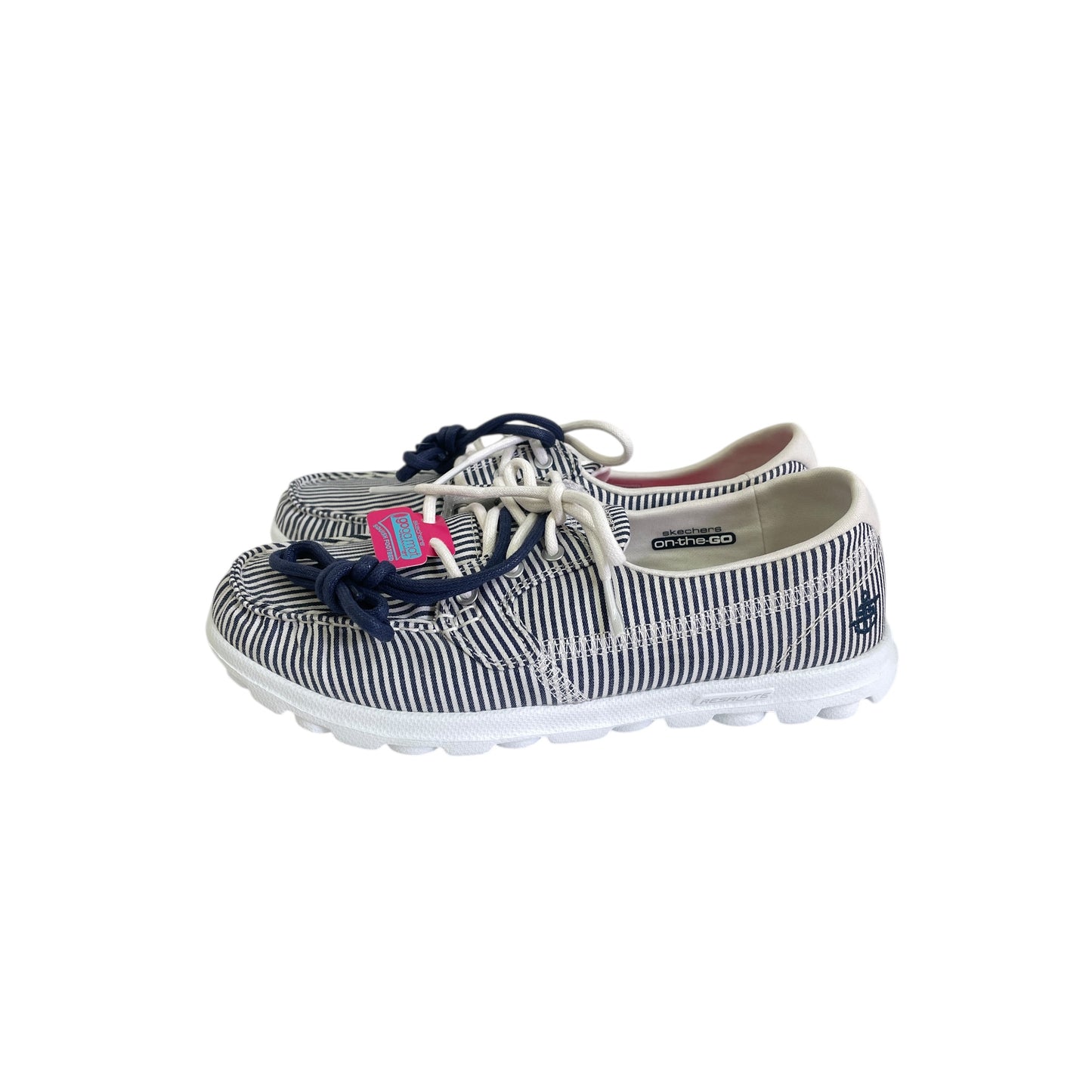 Shoes Sneakers By Skechers In Blue & White, Size:6.5