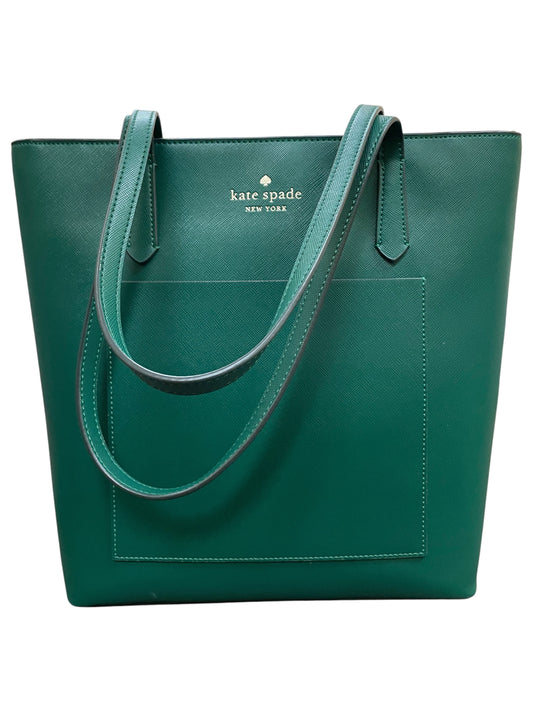Handbag Designer By Kate Spade In Green, Size:Large