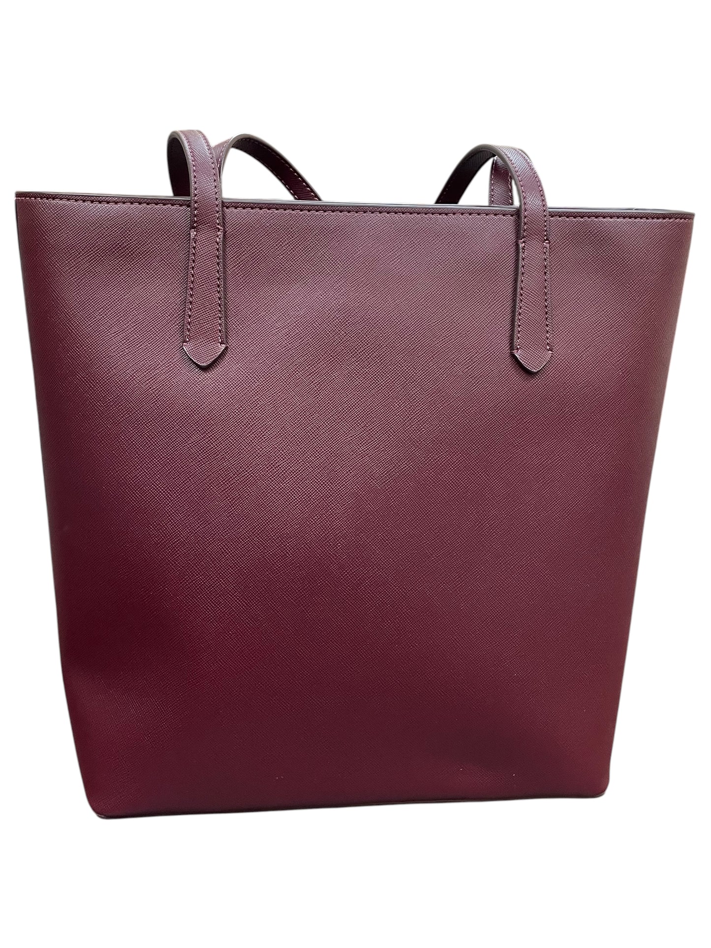 Handbag Designer By Kate Spade In Maroon, Size:Large