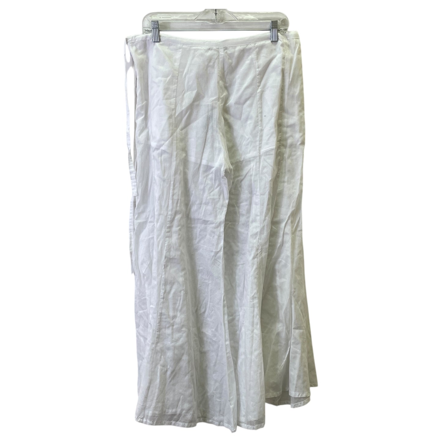 Pants Wide Leg By Cmc In White, Size:S
