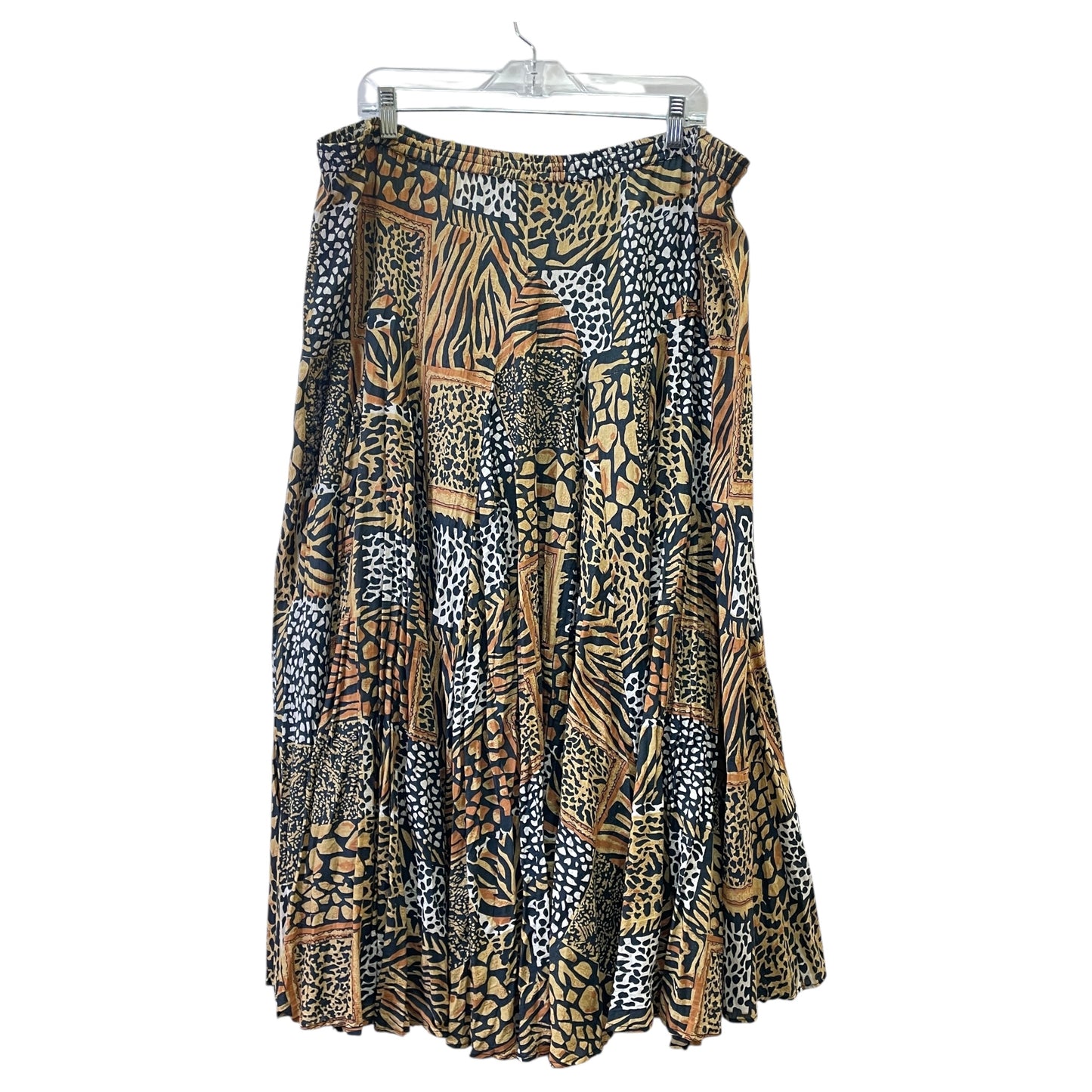 Skirt Maxi By Grace Elements In Animal Print, Size:L