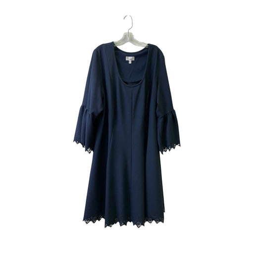 Dress Casual Short By Signature By Robbie Bee In Blue, Size:3