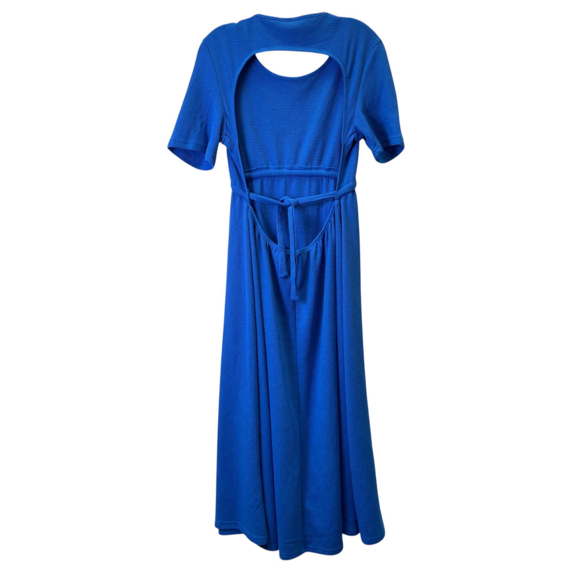 Dress Casual Maxi by Shein in Blue, Size:M Dress Casual Maxi by Shein in Blue, Size:M