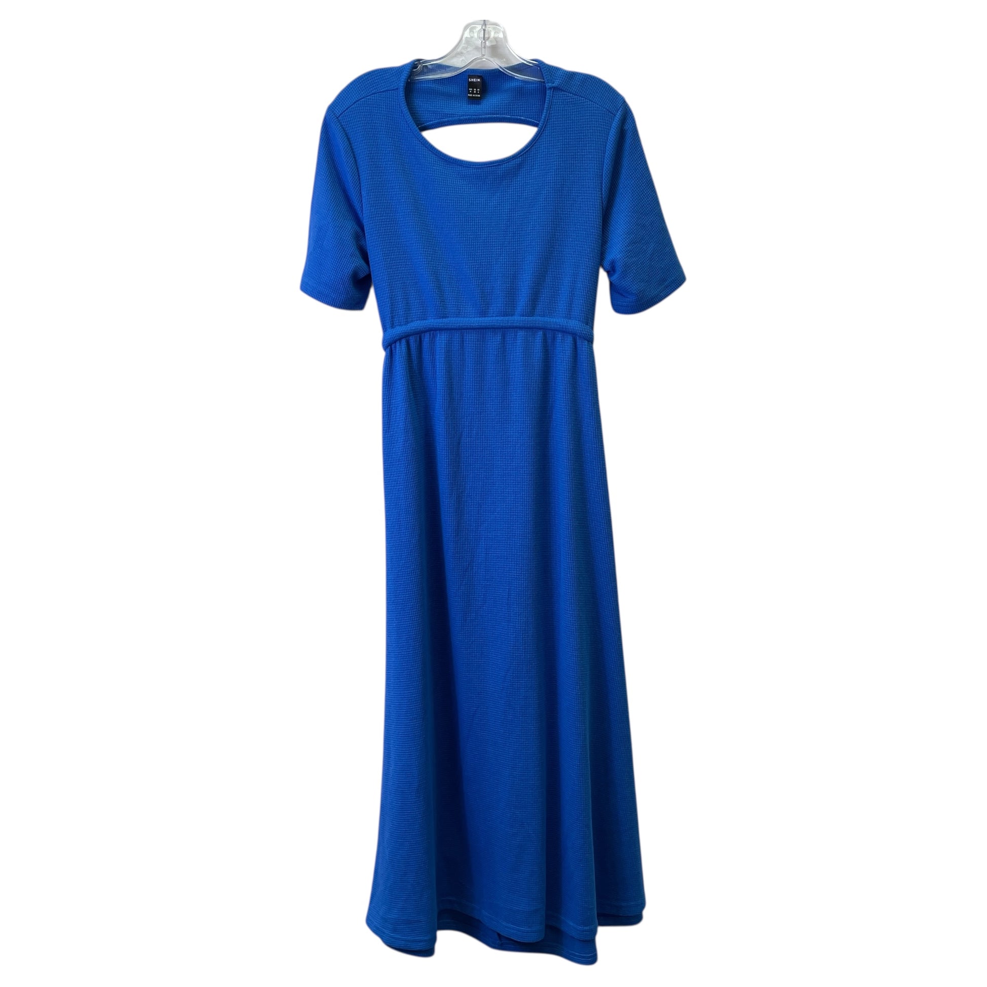 Dress Casual Maxi by Shein in Blue, Size:M Dress Casual Maxi by Shein in Blue, Size:M