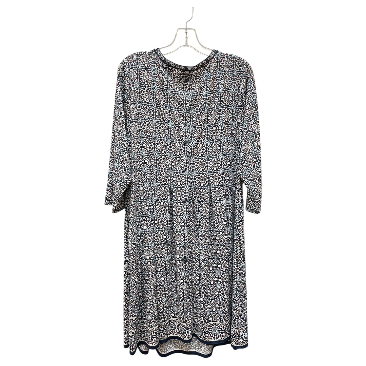 Dress Casual Maxi By Max Studio In Blue, Size:1X