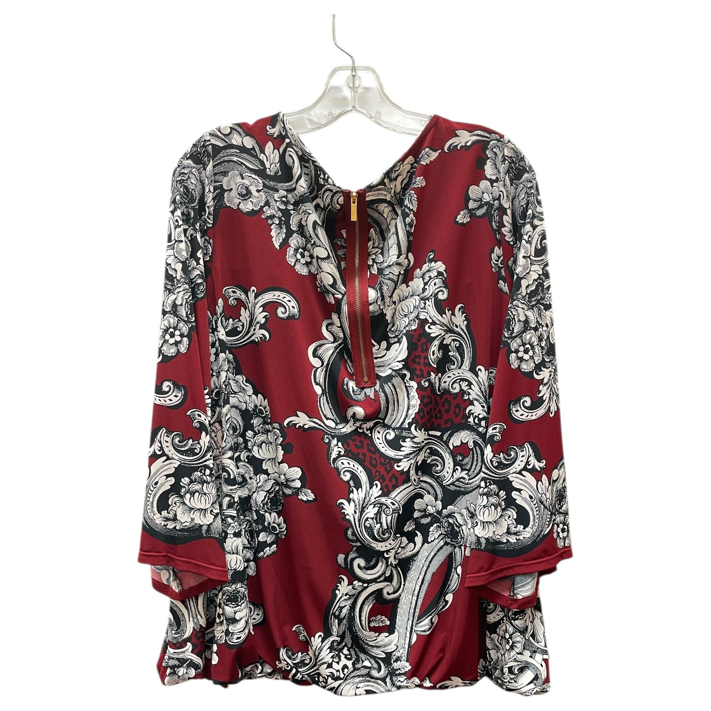 Top Ls By Alfani In Red, Size:3X