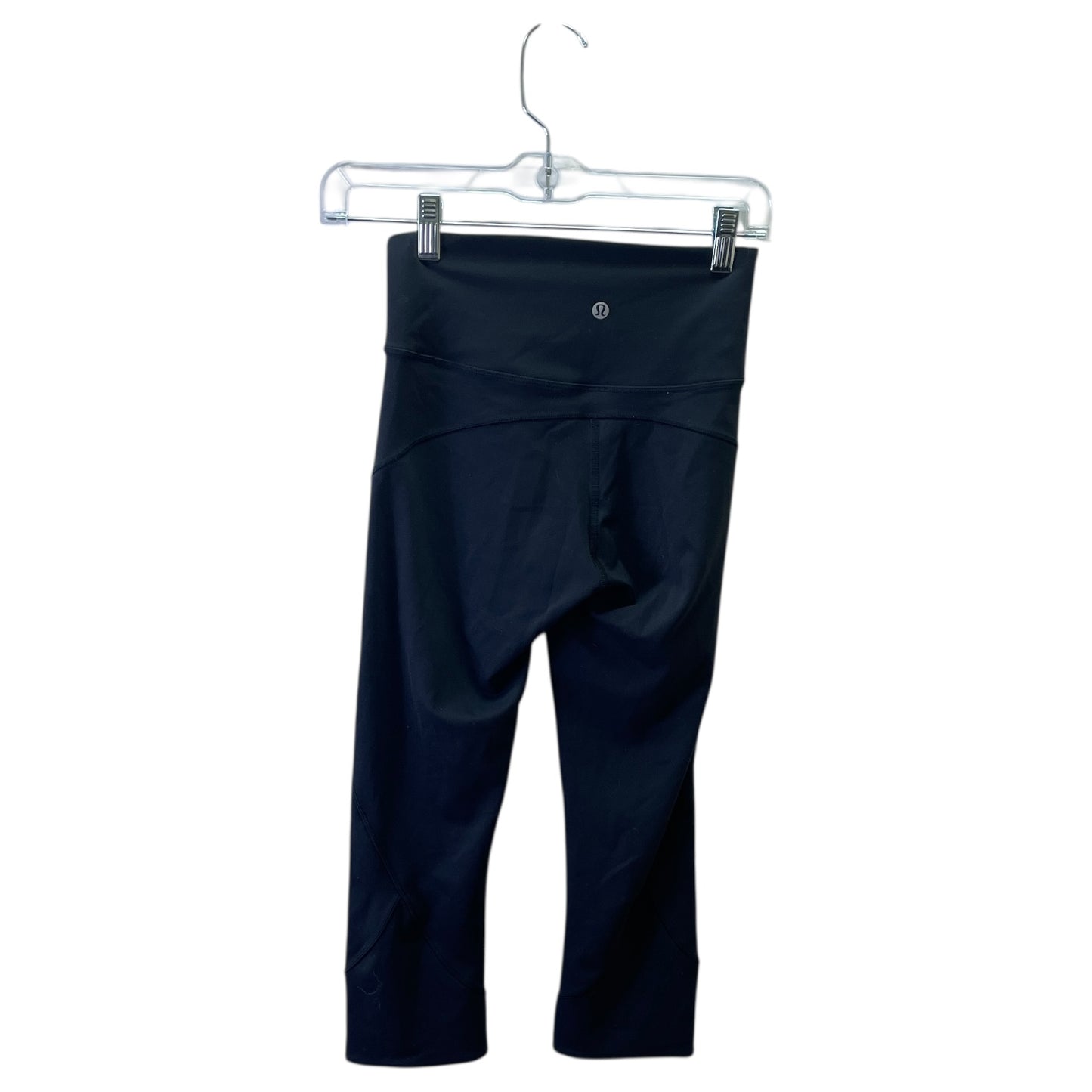 Athletic Capris By Lululemon In Black, Size:S