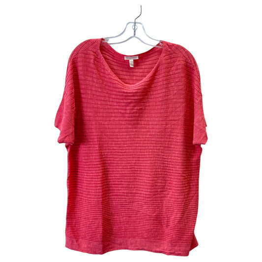 Sweater Ss By Eileen Fisher In Orange, Size:Xl