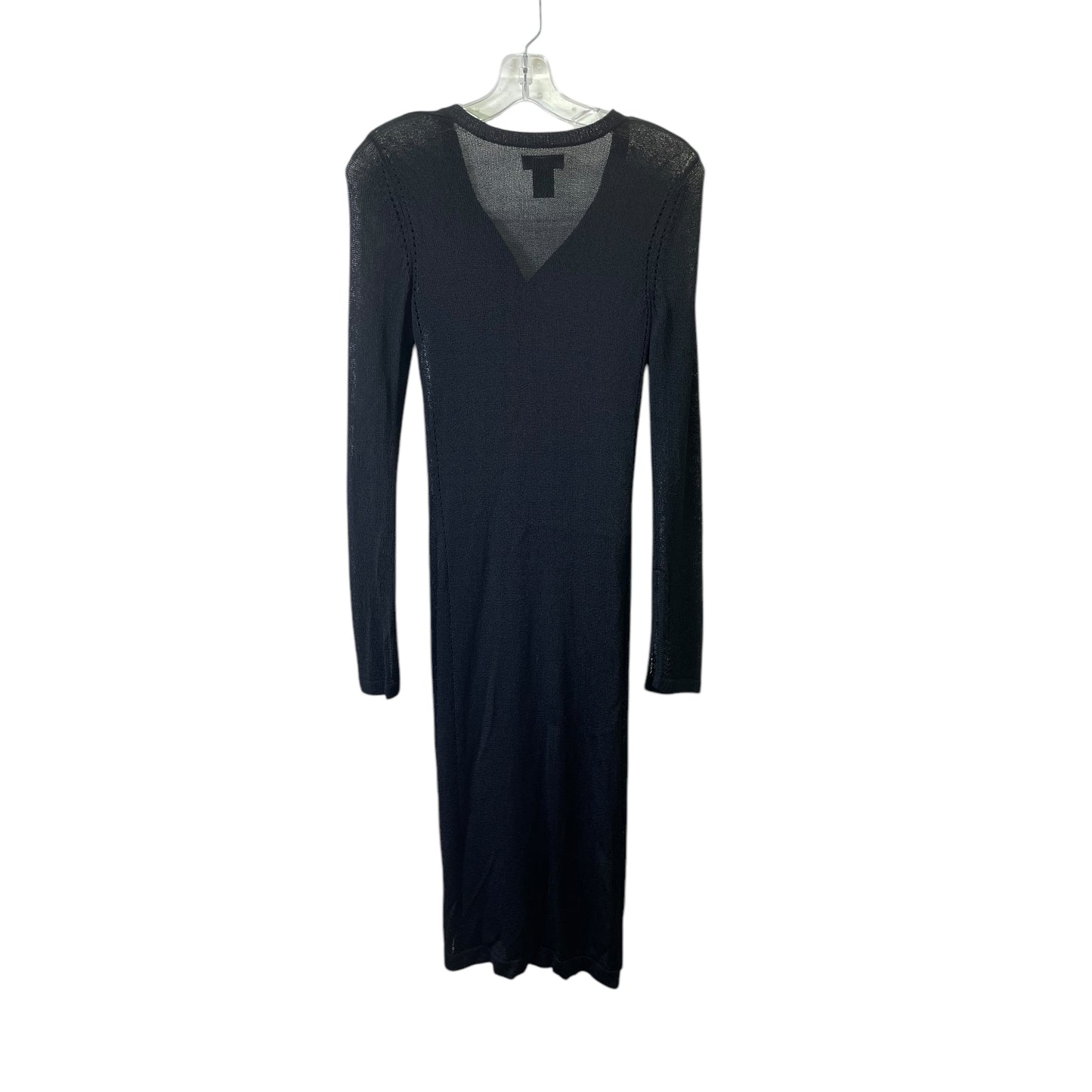 Sweater Cardigan By Frenchi In Black, Size:Xs