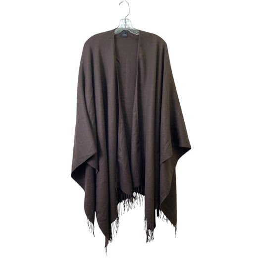 Shawl By V. Fraas In Brown, Size:Osfm