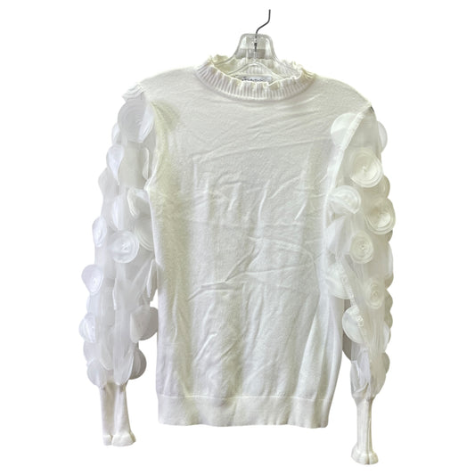 Sweater By Sioni In White, Size:S
