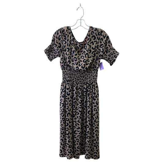 Dress Designer By Kate Spade In Animal Print, Size:M