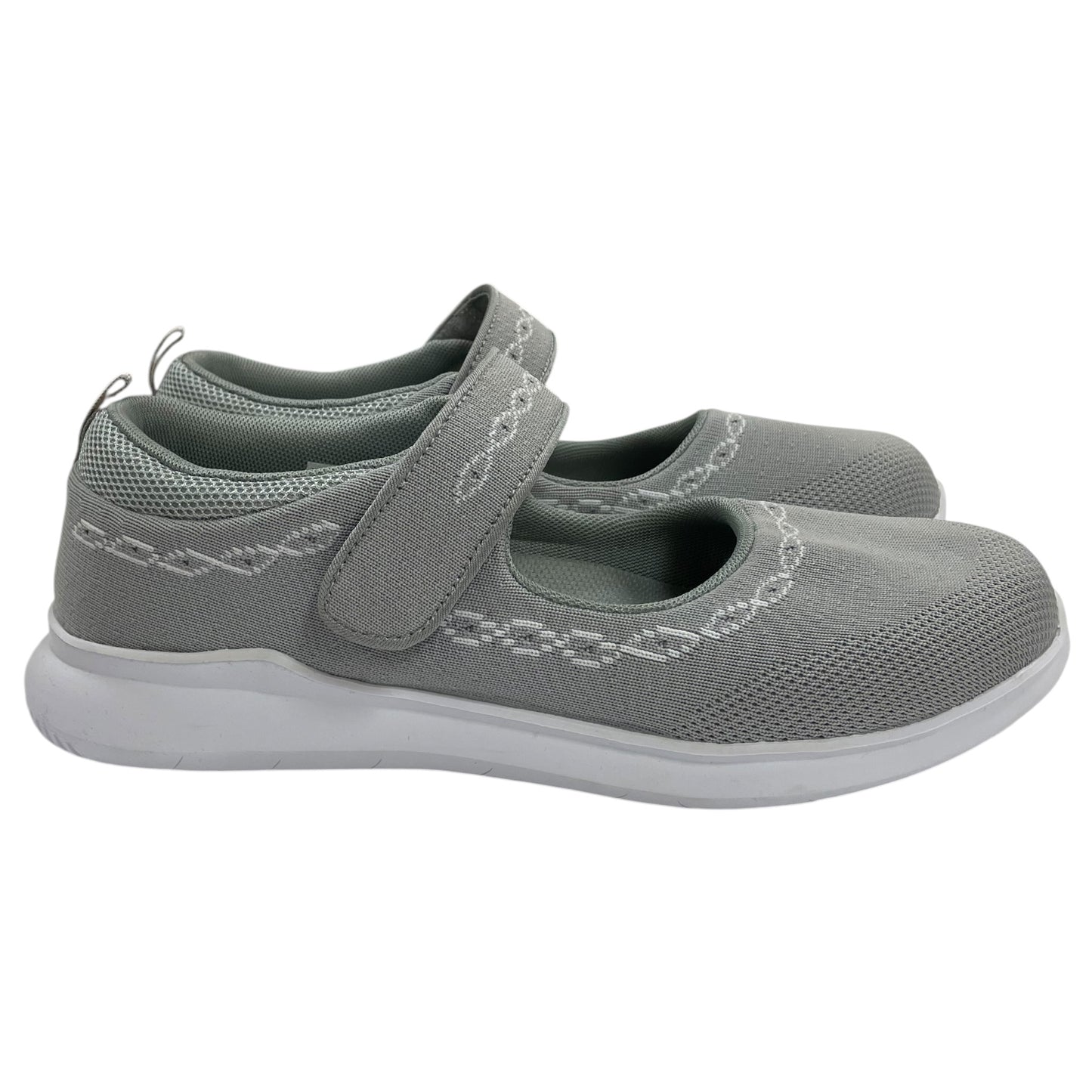 Shoes Flats By Prophet In Grey, Size:11