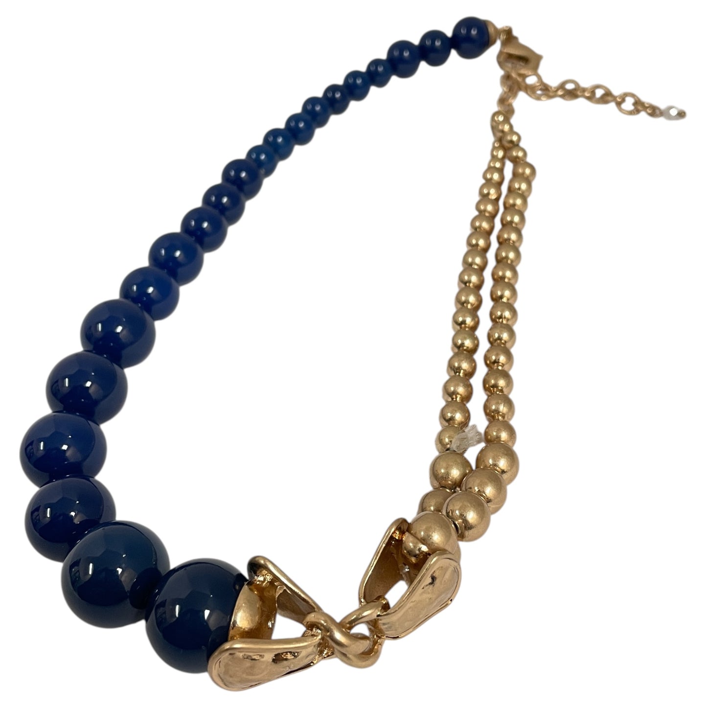 Necklace Other By Clothes Mentor In Blue & Gold